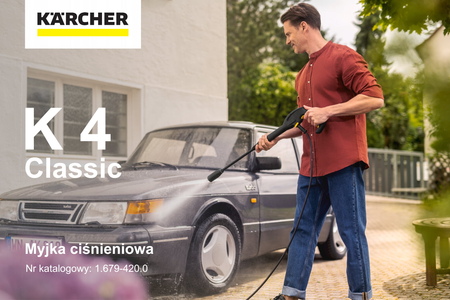 Myjka ciśnieniowa Karcher K 4 Classic 1.679-420.0