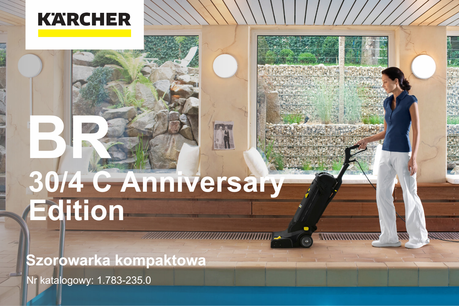 Szorowarka kompaktowa KARCHER BR 30/4 C Anniversary Edition 1.783-235.0