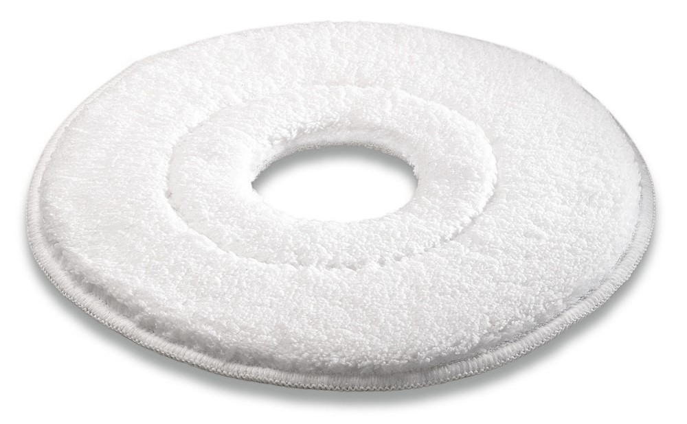Pady z mikrofibry Kärcher, białe, 280 mm, 5 sztuk - 6.369-120.0