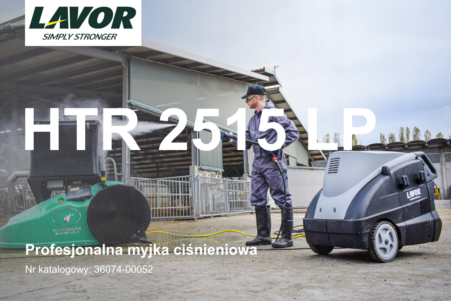 MYJKA CIŚNIENIOWA LAVOR HTR 2515 LP Z PODGRZEWANIEM WODY 36074-00052