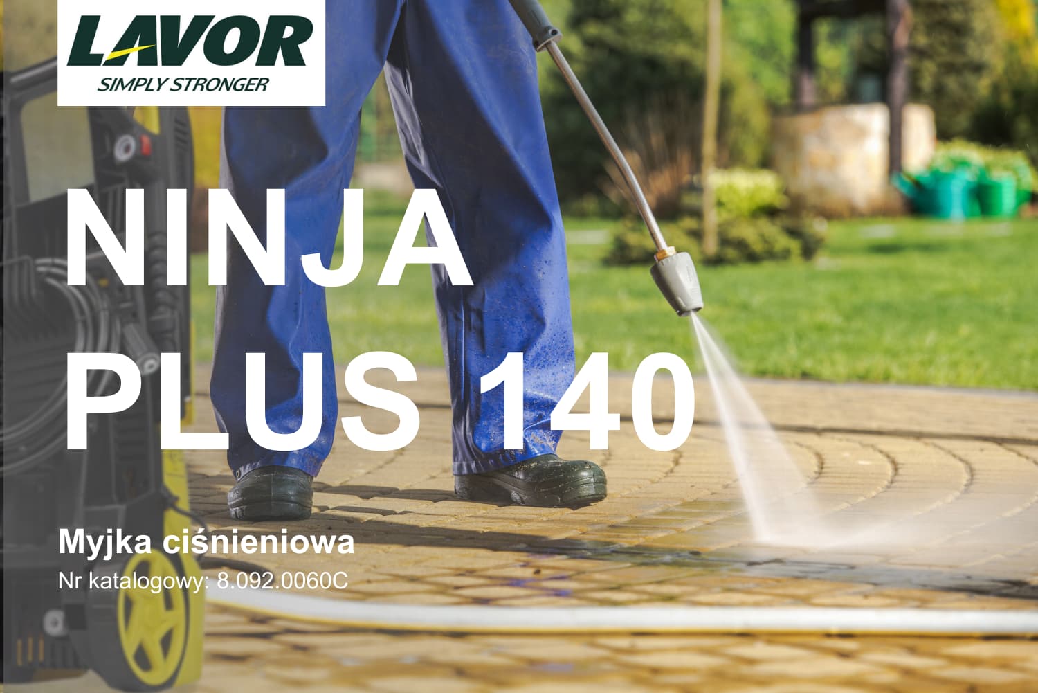 Myjka ciśnieniowa LAVOR NINJA PLUS 140 8.092.0060C