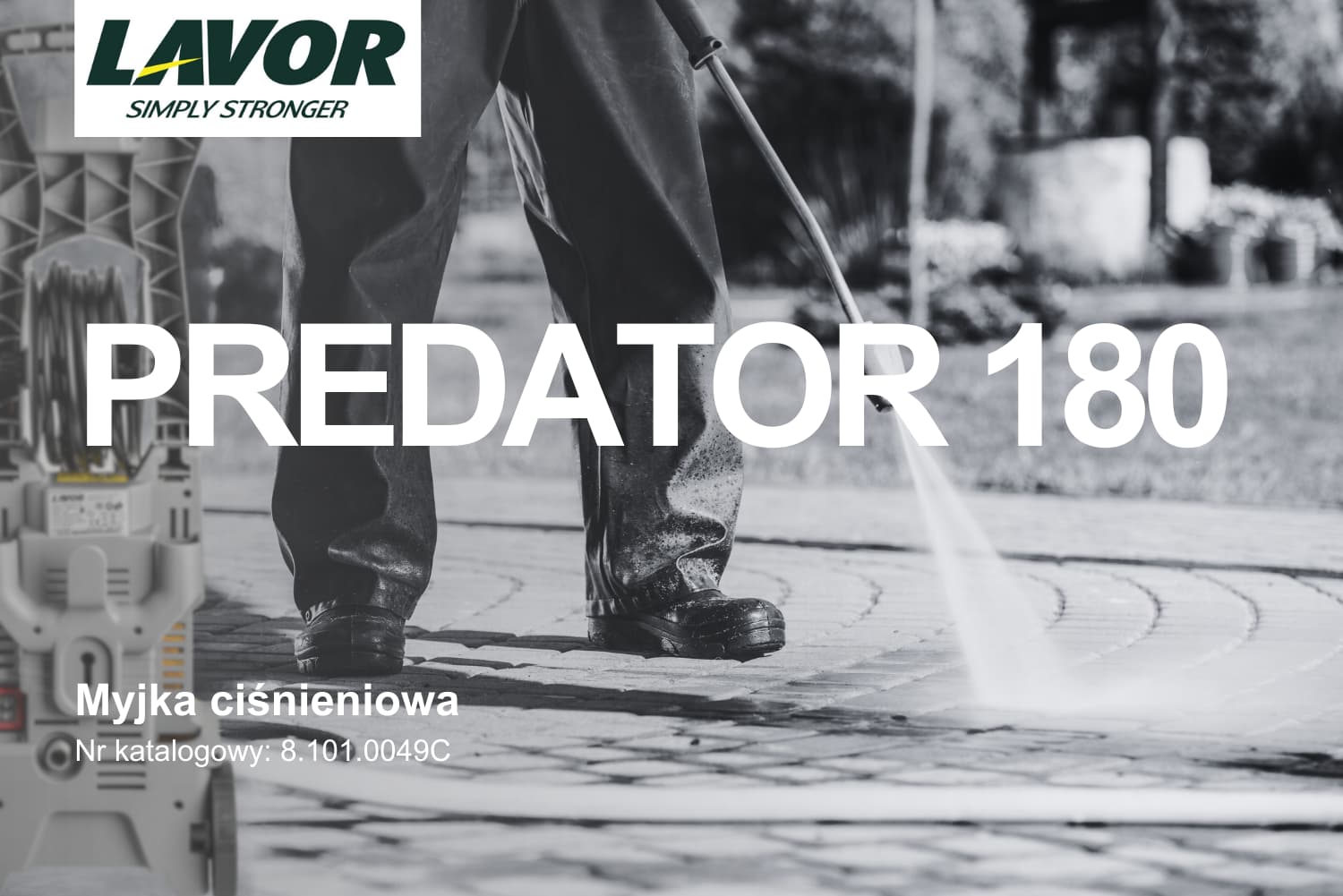 Myjka ciśnieniowa LAVOR PREDATOR 180 8.101.0049C