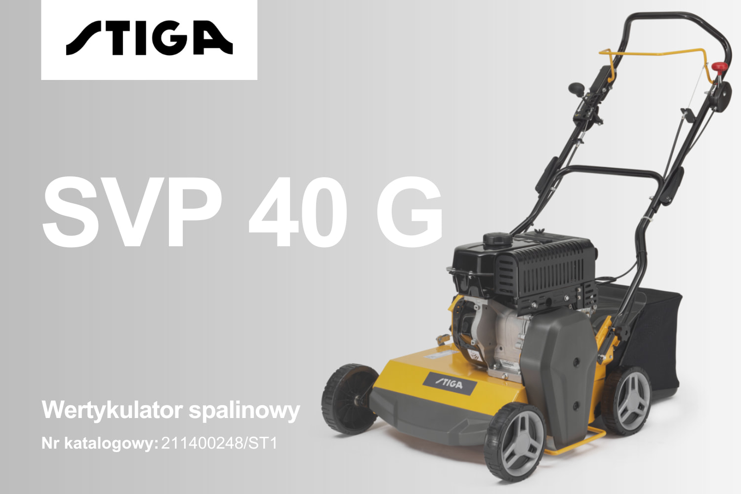 Wertykulator spalinowy Stiga SVP 40 G 211400248/ST1