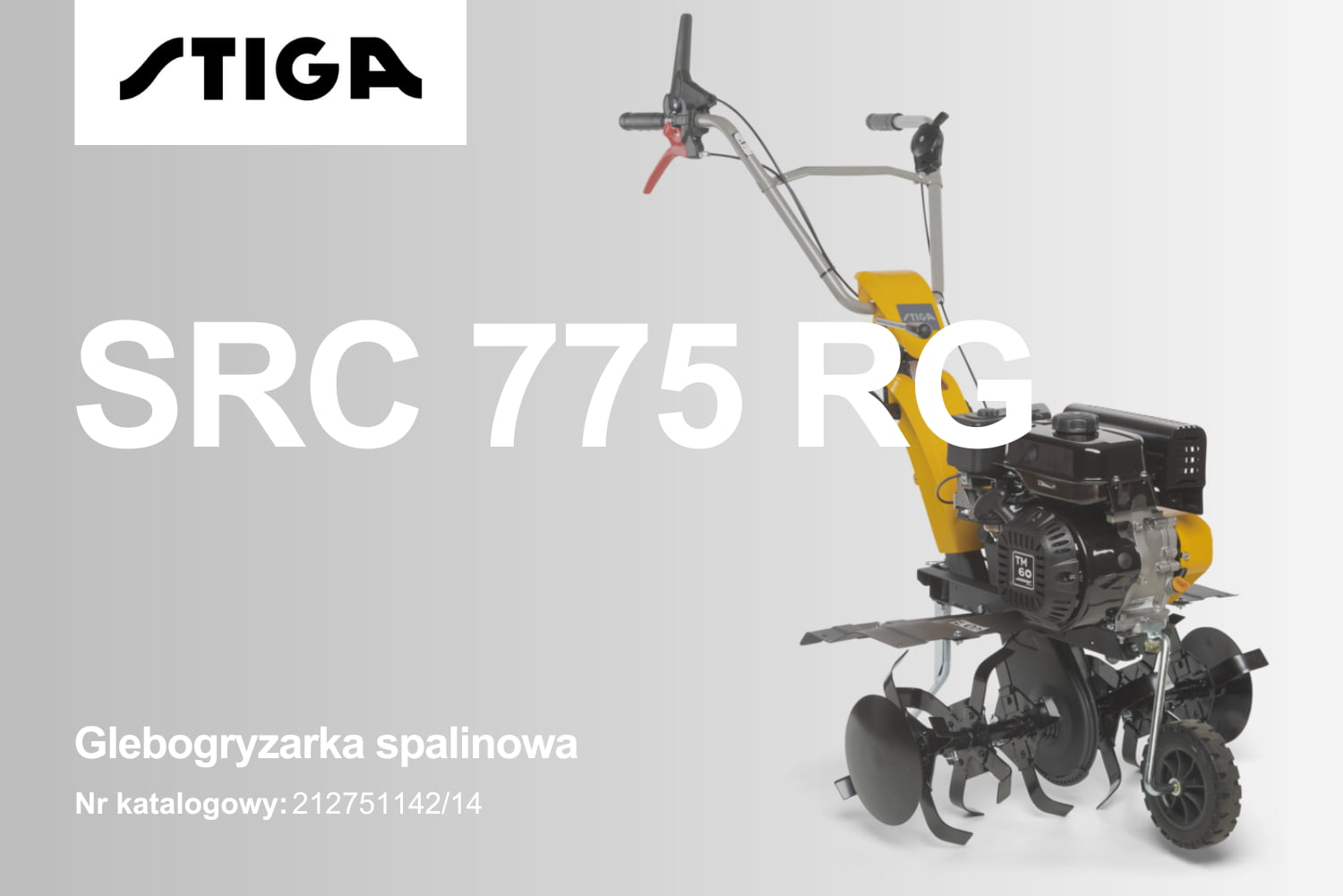 Glebogryzarka spalinowa Stiga SRC 775 RG 212751142/14