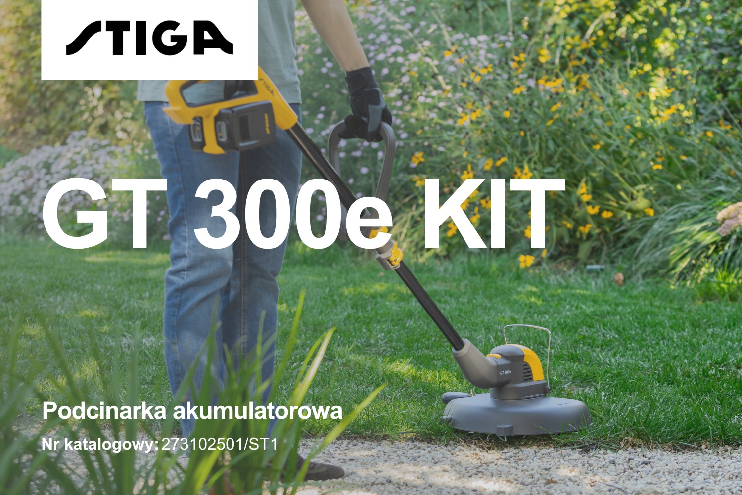 Podcinarka akumulatorowa Stiga GT 300e Zestaw 273102501/ST1