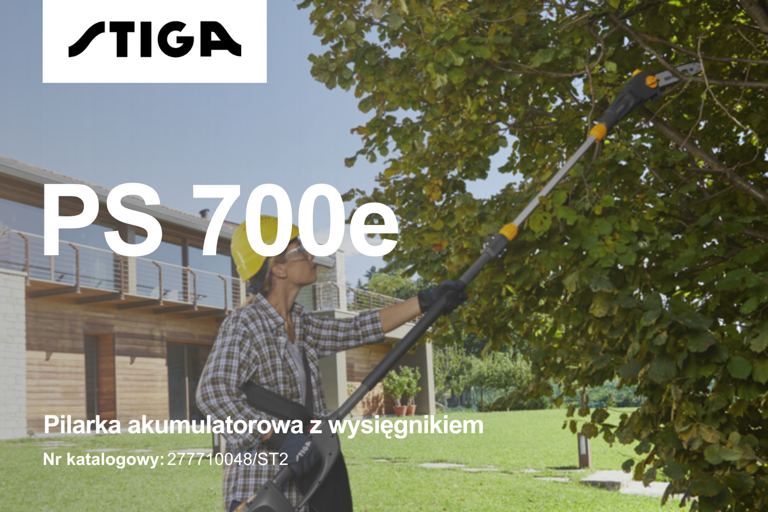 Pilarka akumulatorowa z wysięgnikiem Stiga PS 700e 277710048/ST2