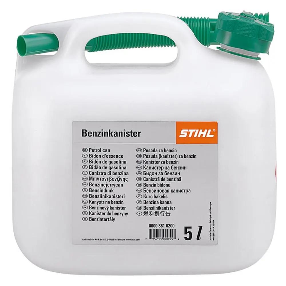 Kanister na benzynę 5 L przezroczysty Stihl