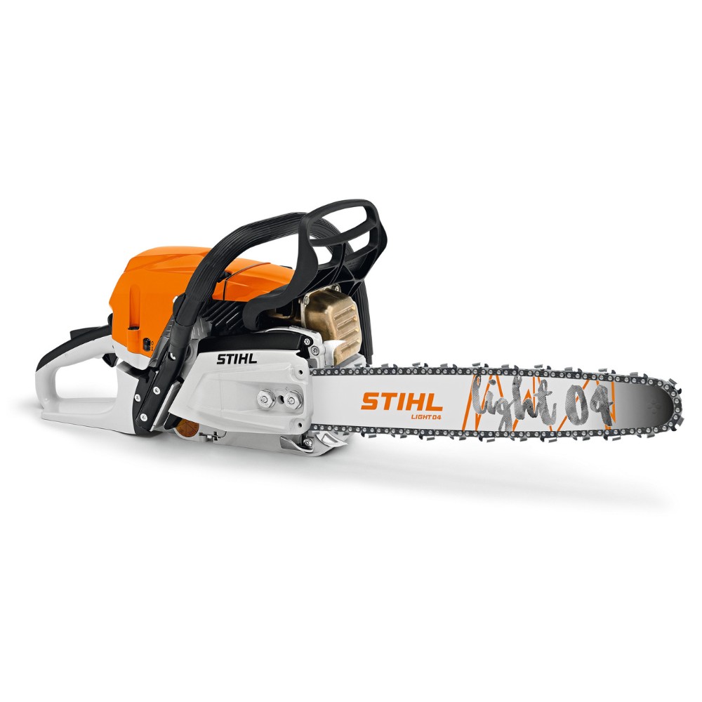 Zimowa wersja pilarki STIHL MS 362 – ogrzewanie uchwytu i gaźnika