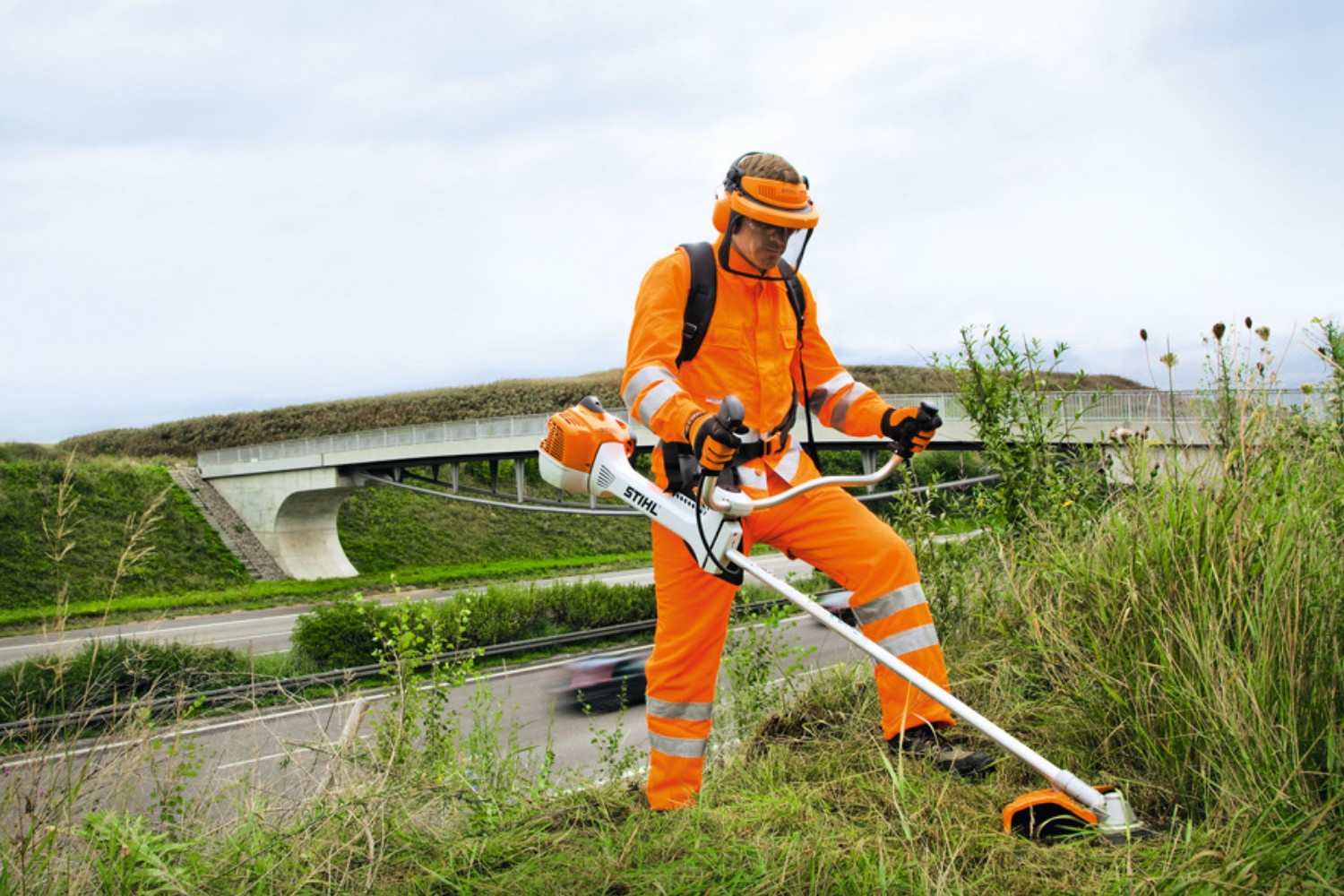 Kosa spalinowa Stihl FS 491 C-EM + tarcza trójząb 300-3 41482000194 - 2,4 kW, 3,3 KM, 52 cm