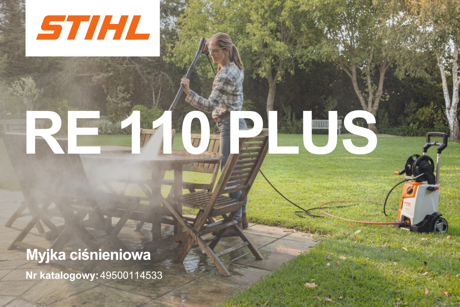 Myjka ciśnieniowa Stihl RE 110 PLUS 49500114533