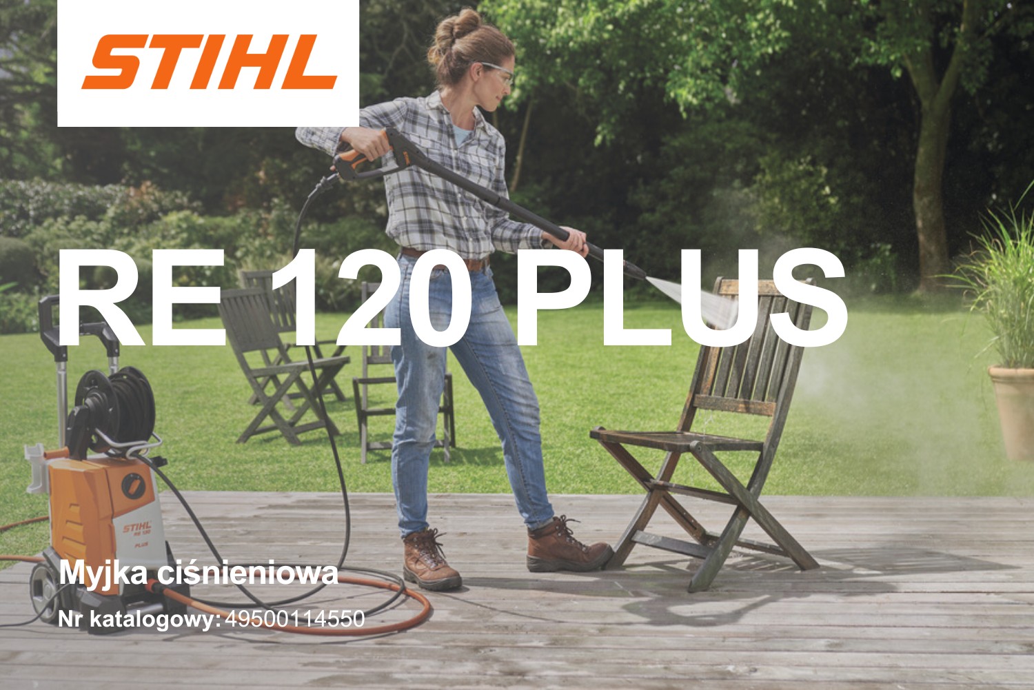 Myjka ciśnieniowa Stihl RE 120 PLUS 49500114550