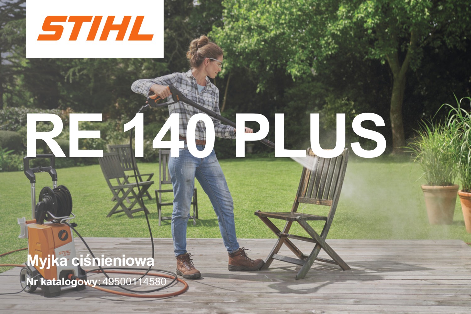 Myjka ciśnieniowa Stihl RE 140 PLUS 49500114580