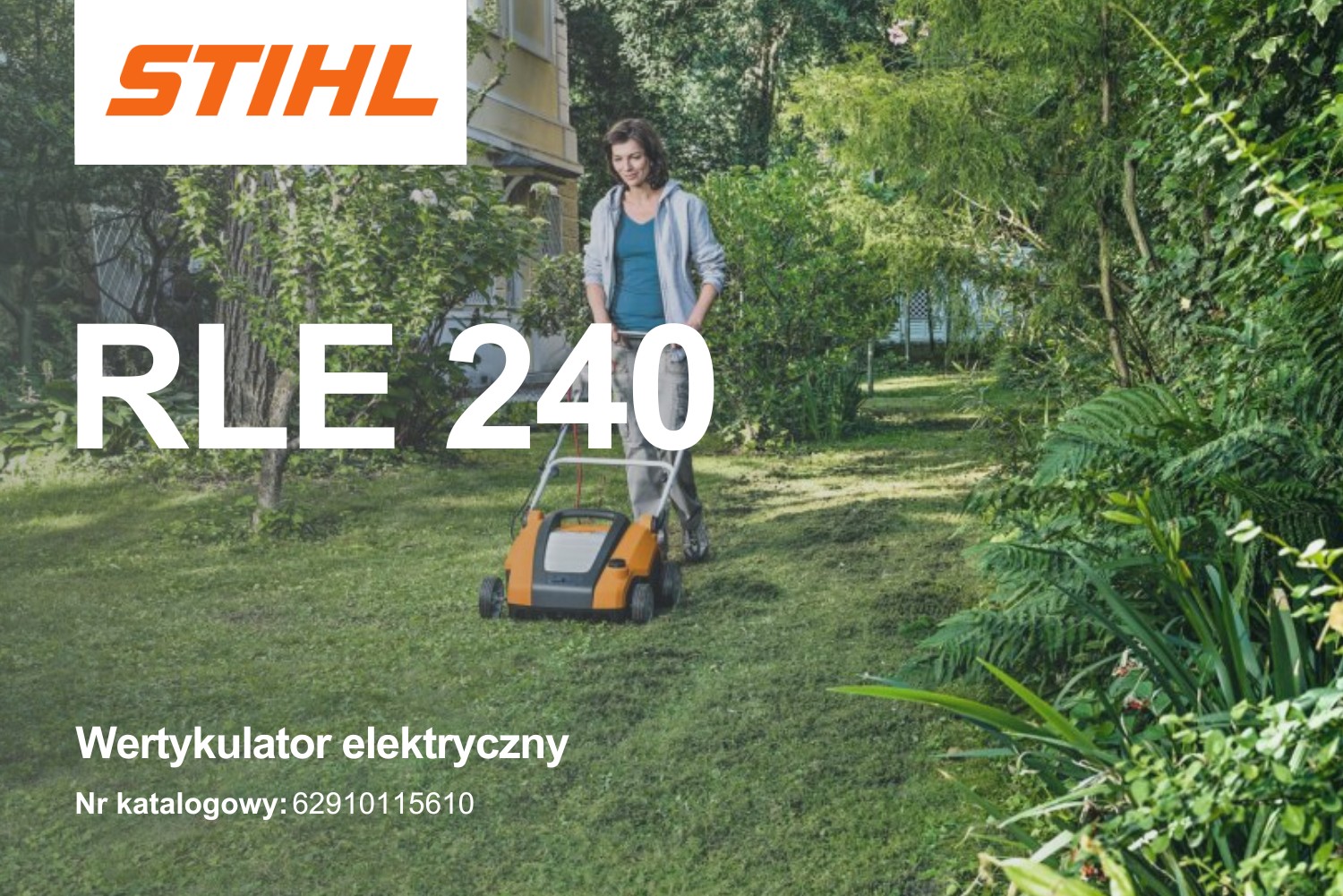 Wertykulator elektryczny Stihl RLE 240 62910115610