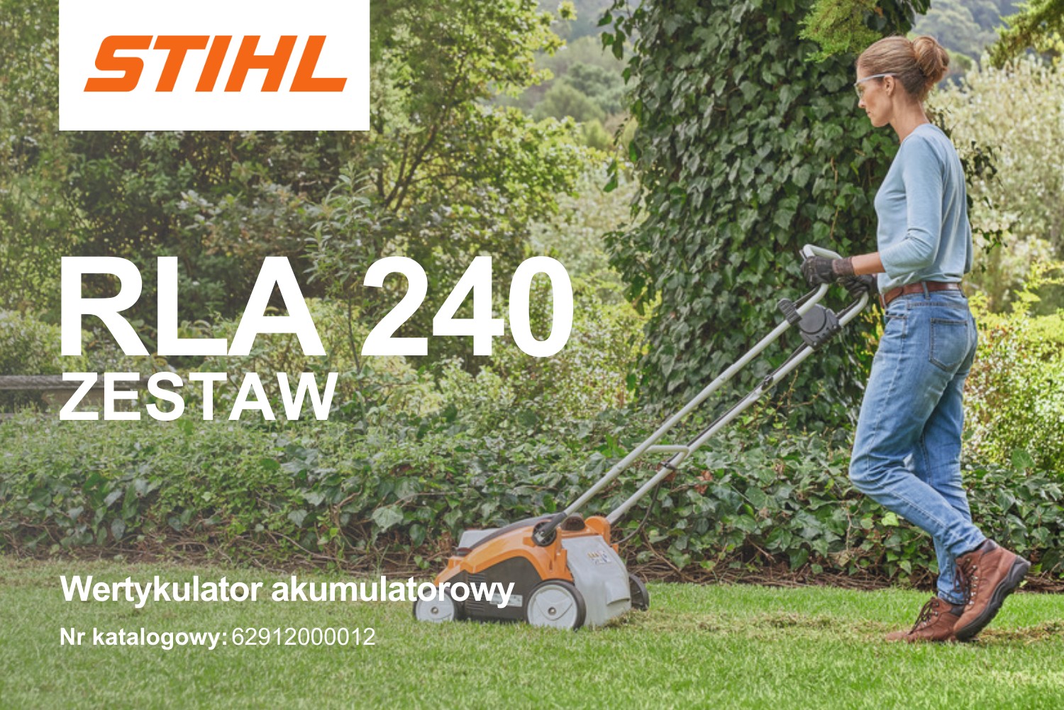 Wertykulator akumulatorowy Stihl RLA 240 62912000012