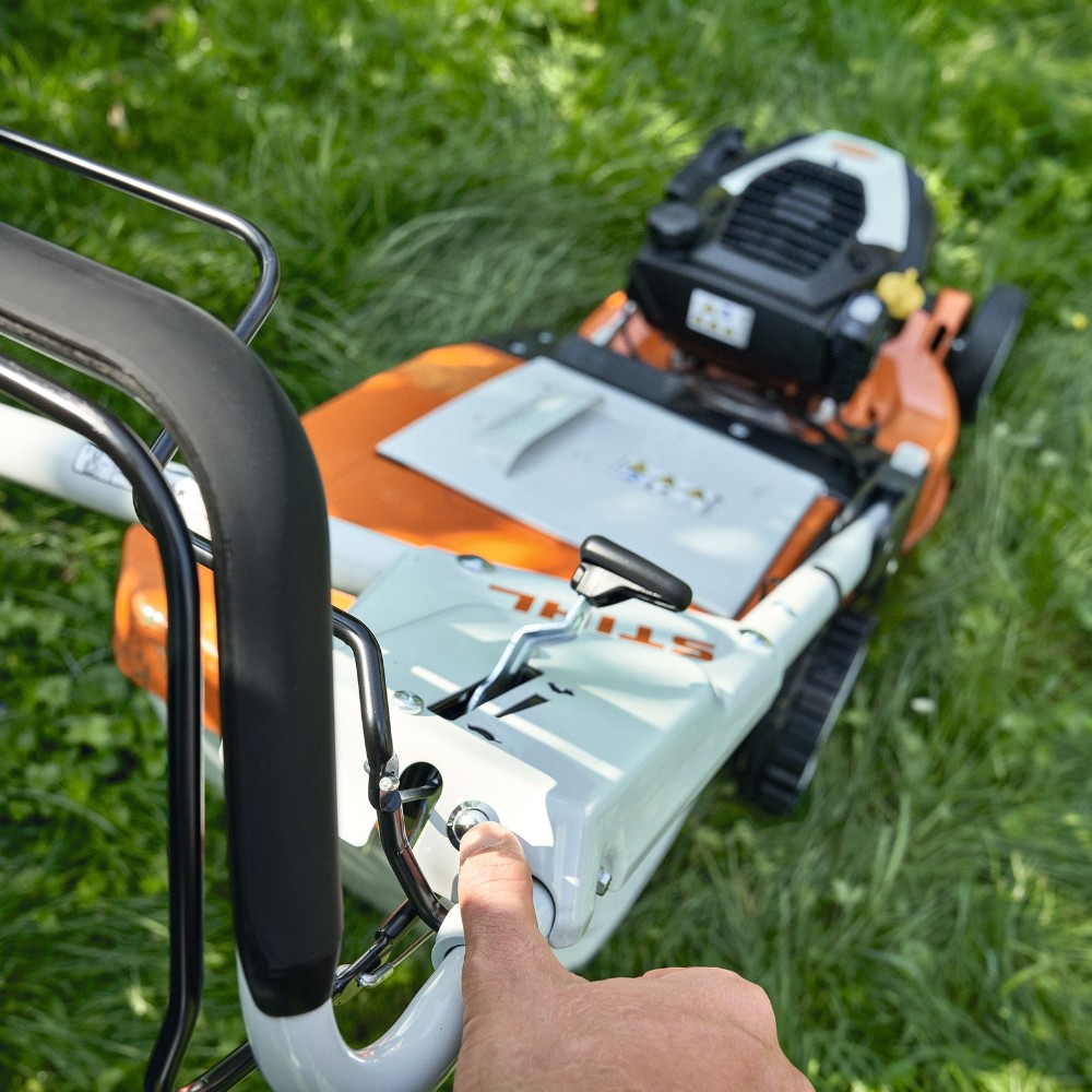 Kosiarka spalinowa Stihl RM 650 VE z napędem Vario i rozrusznikiem 63640113453