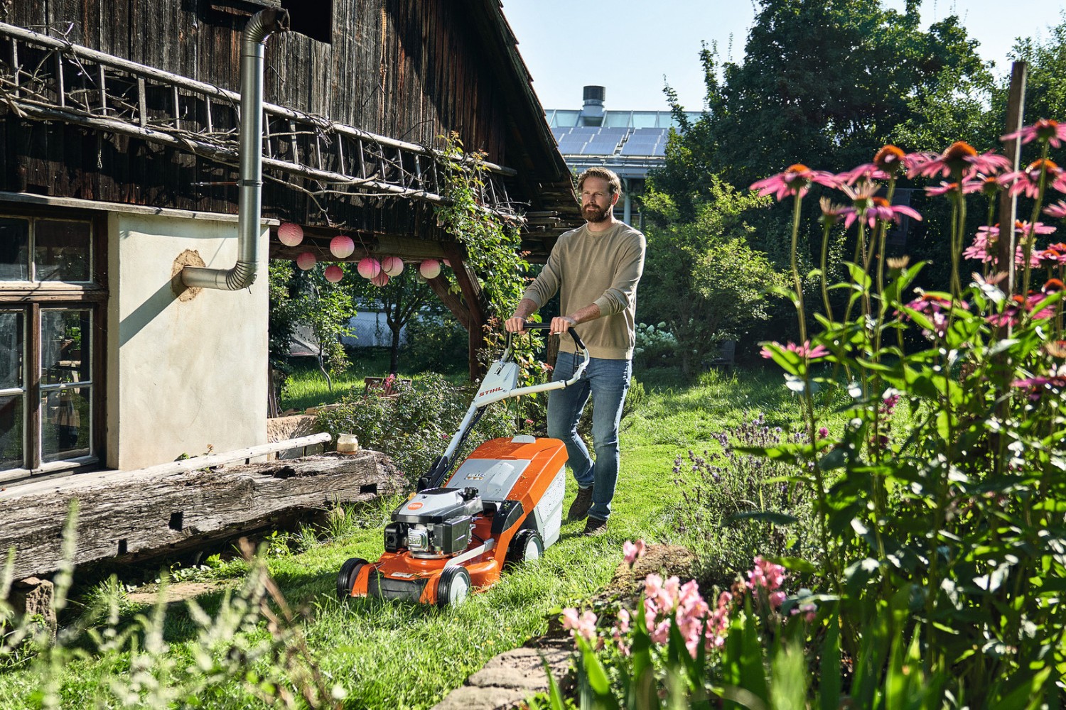 Kosiarka spalinowa Stihl RM 650 VE z napędem Vario i rozrusznikiem 63640113453