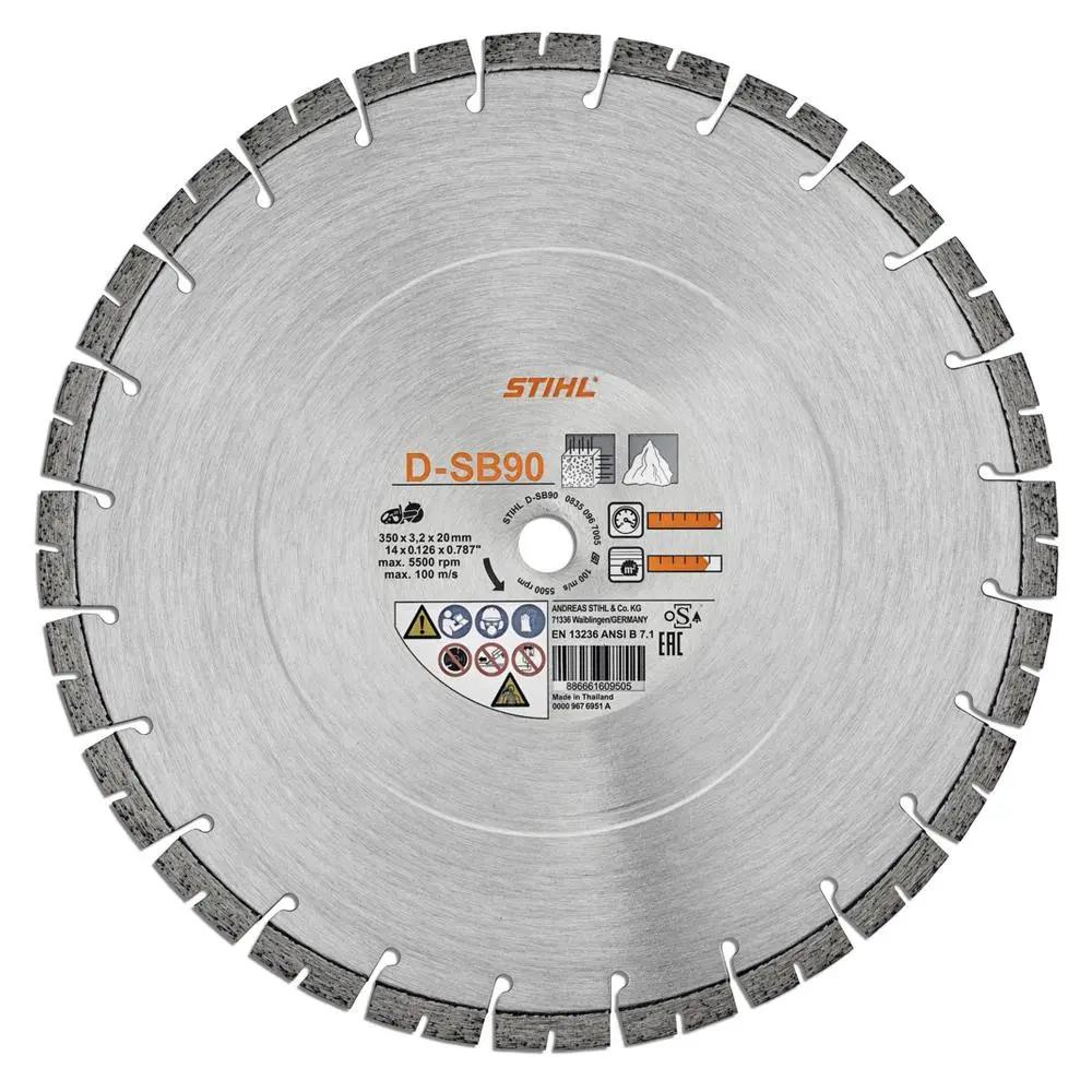 Tarcza tnąca diamentowa do zadań specjalnych D-SB90 350mm/14