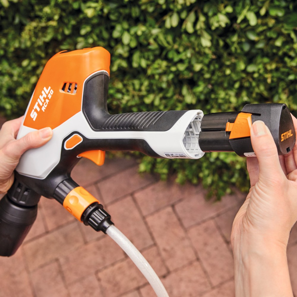 Myjka ciśnieniowa akumulatorowa Stihl RCA 20 (Zestaw 2x AS 2 + AL 1) RA020117613 - 22 bar, 230 l/h