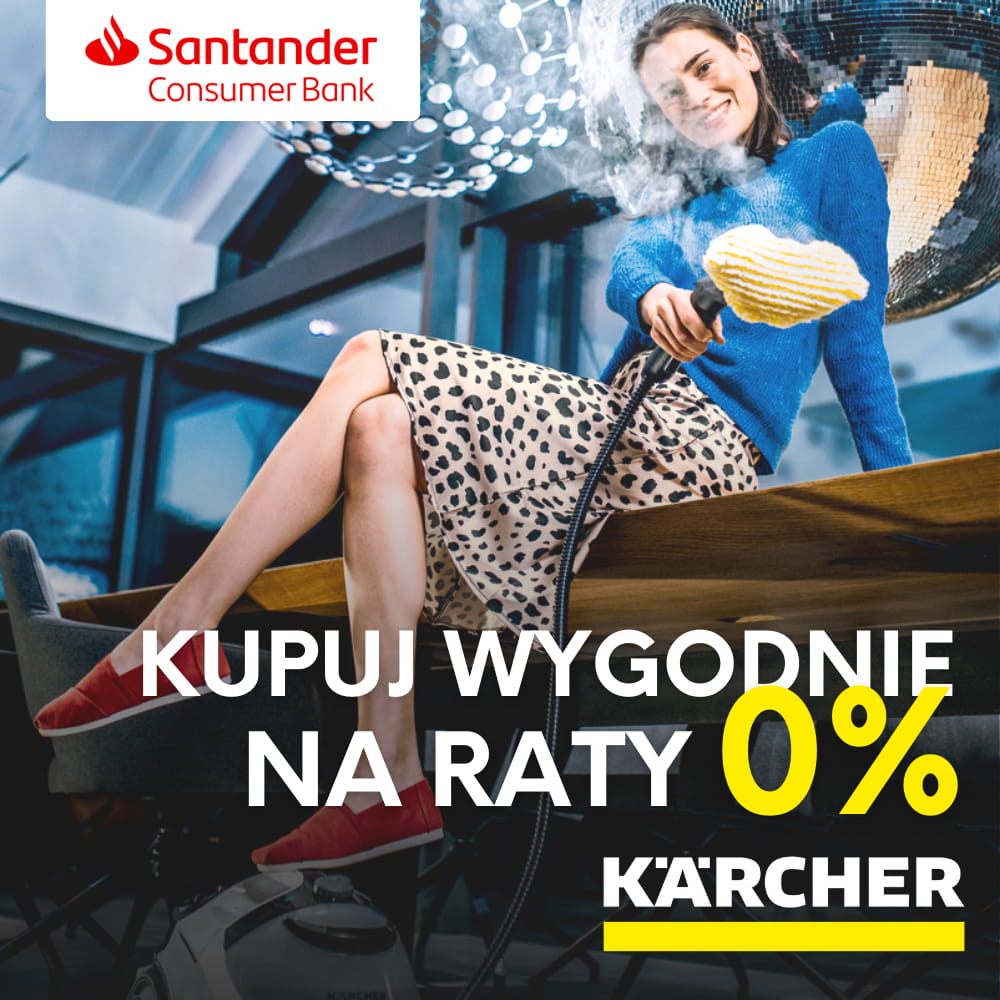 Sprzęt Kärcher na raty 0%. Finansowanie bez dodatkowych kosztów do końca 2025 roku