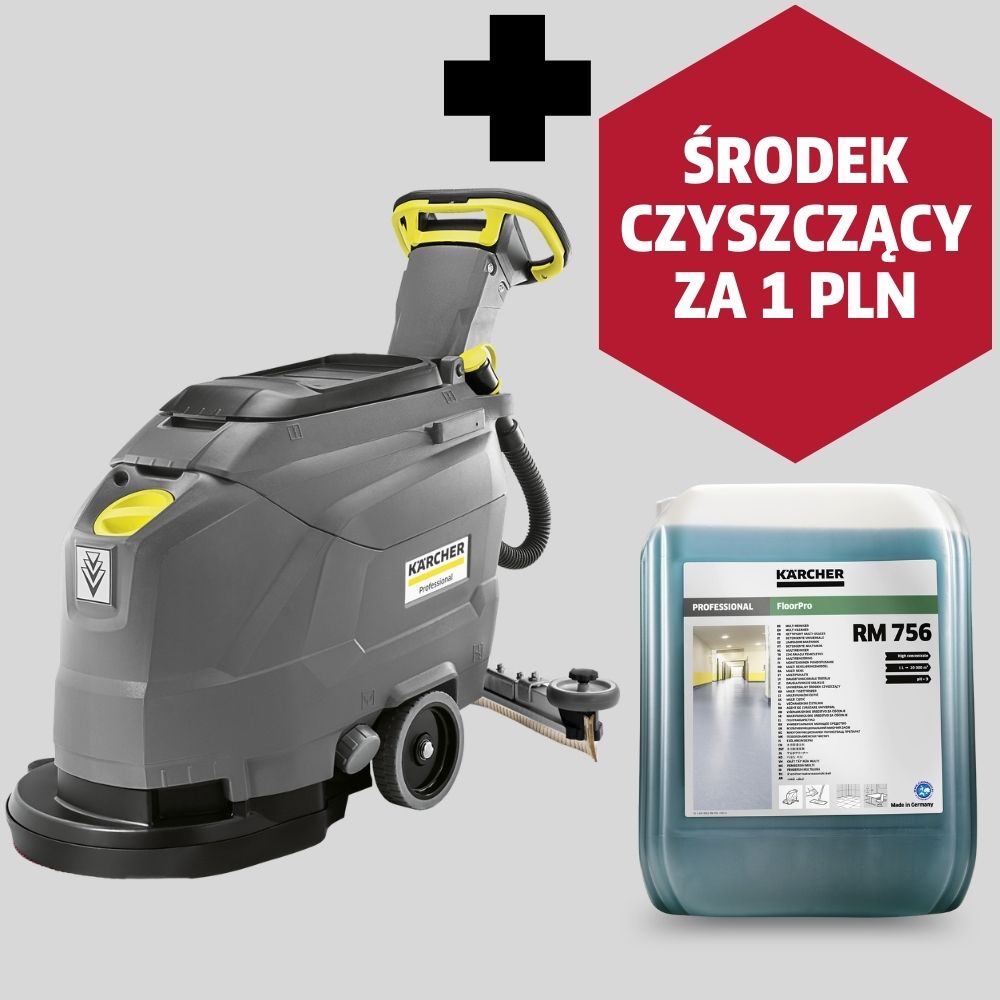 Szorowarka Kärcher BD 43/25 C Classic Bp Pack 80Ah Li