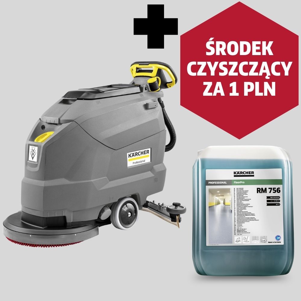 Szorowarka Kärcher BD 50/50 C Classic Bp Pack 80Ah Li+FC
