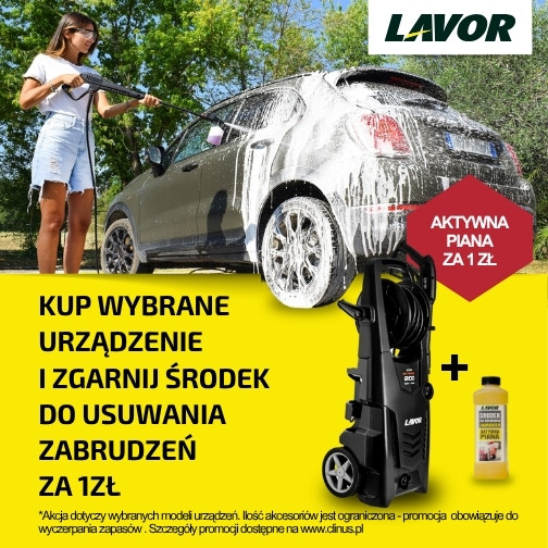 Promocja Lavor - Aktywna Piana za 1 zł