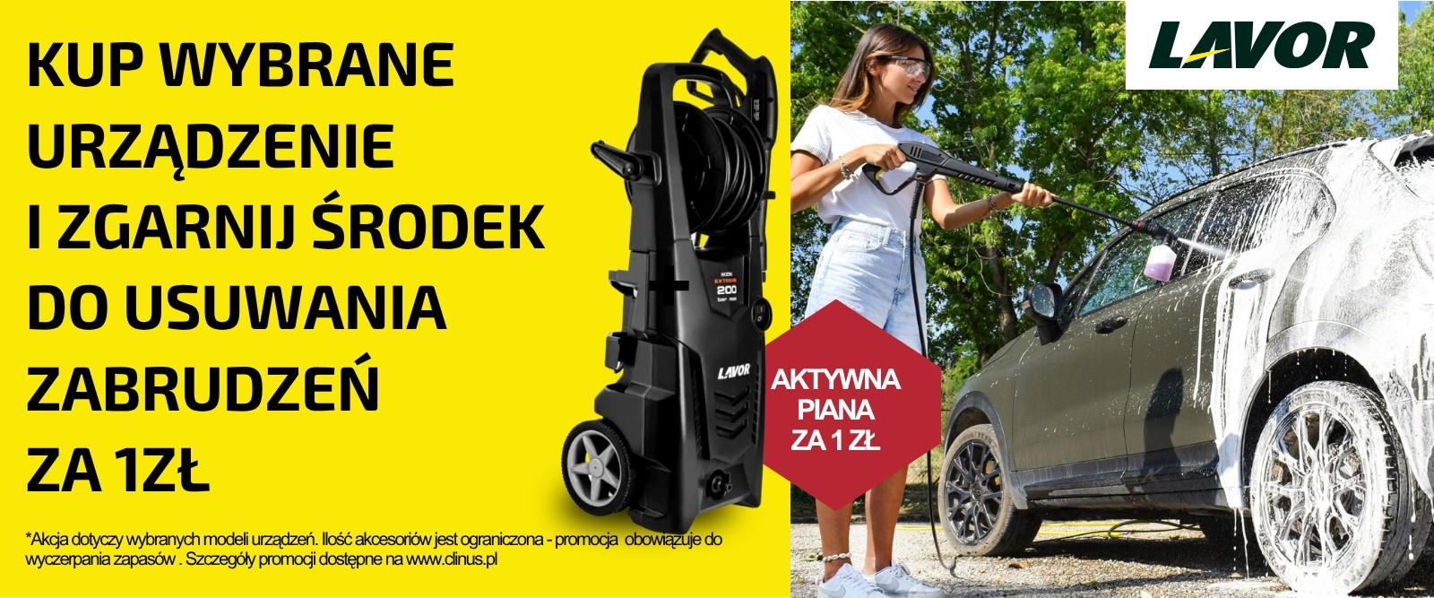 Promocja Lavor - Aktywna Piana za 1 zł