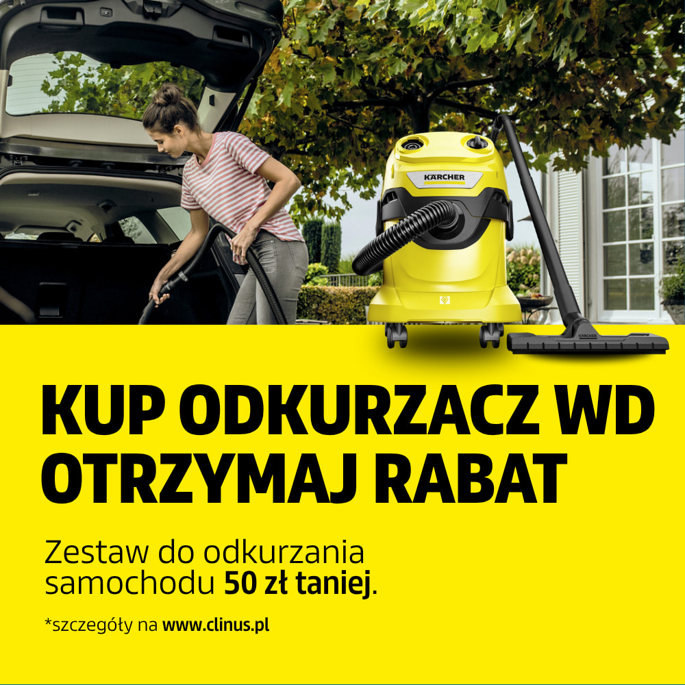 Promocja Karcher WD 6 P z zestawem akcesoriów do samochodu - top mobile