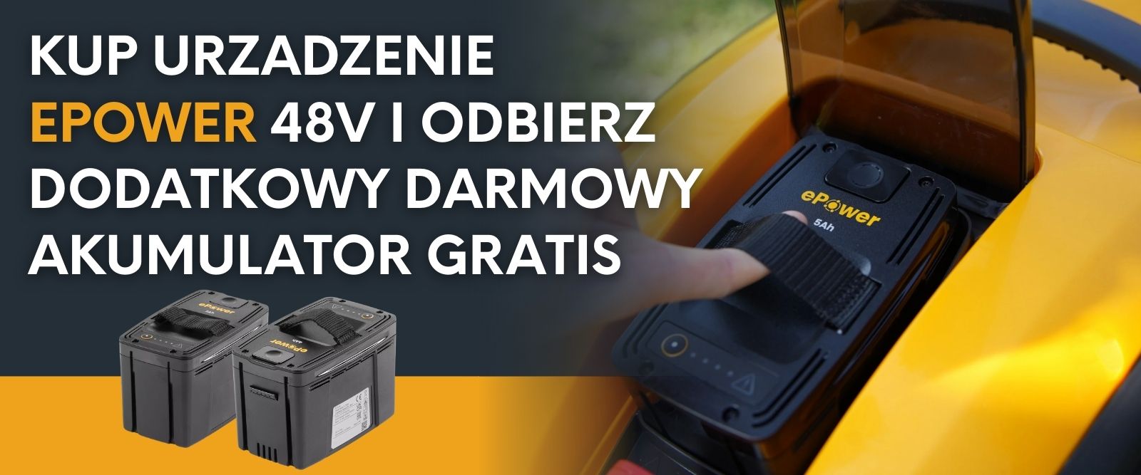 Kup urządzenie STIGA 48V i odbierz akumulator gratis