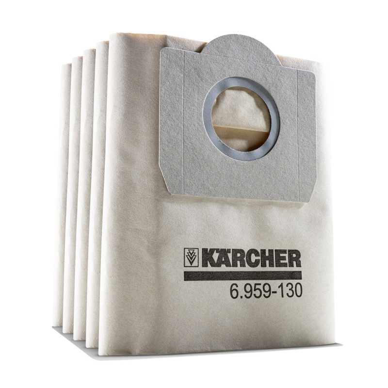 Papierowe worki filtracyjne Karcher 5 sztuk