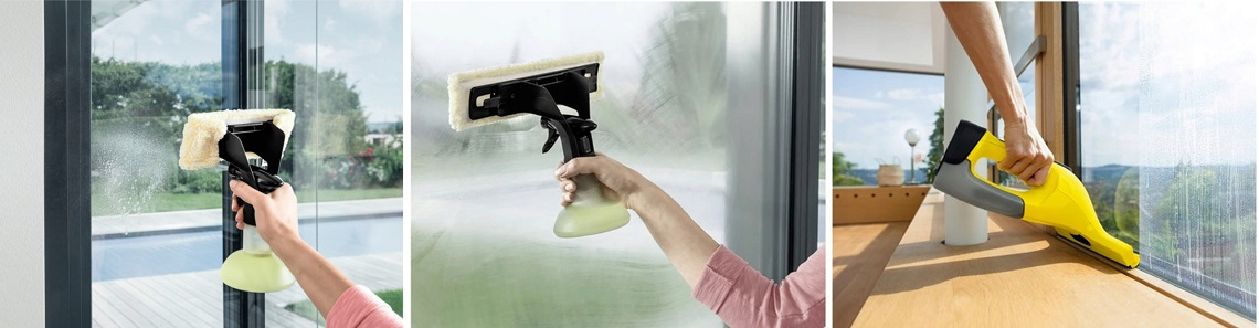 Jak czyścić przy pomocy myjki do okien