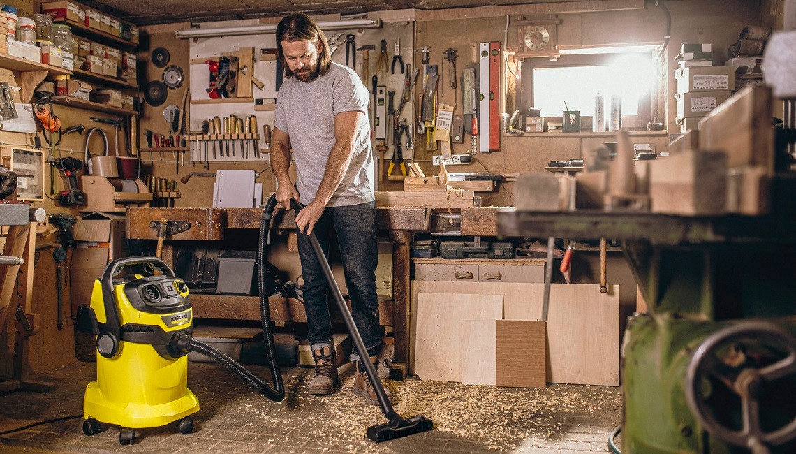 Wielofunkcyjny odkurzacz WD 5 P Karcher do czyszczenia wielu rodzajów powierzchni