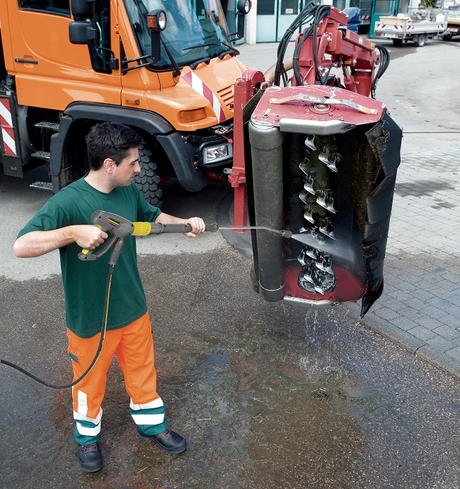 Mobilna myjka ciepłowodna Karcher