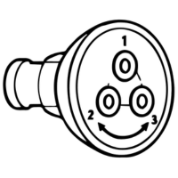 Dysze trójstopniowe Hydroflex