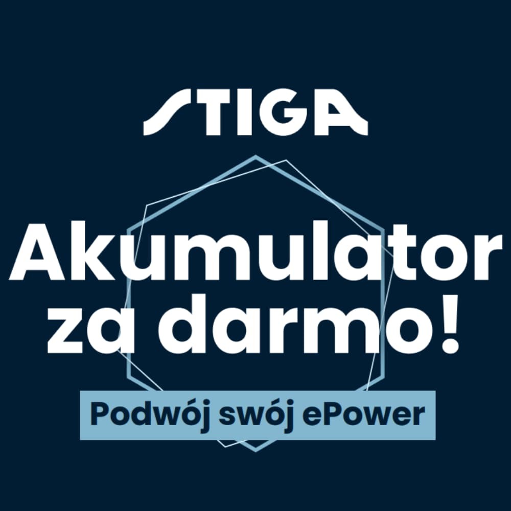 Promocja Stiga - odbierz darmowy akumulator