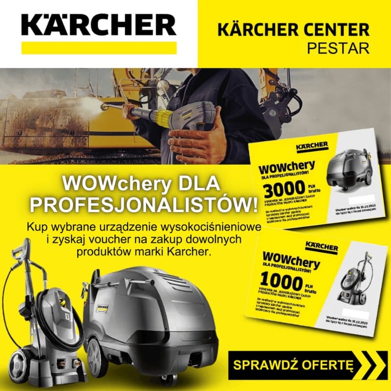 WOWchery -  Odbierz Vouchery Na Zakupy Urządzeń Karcher
