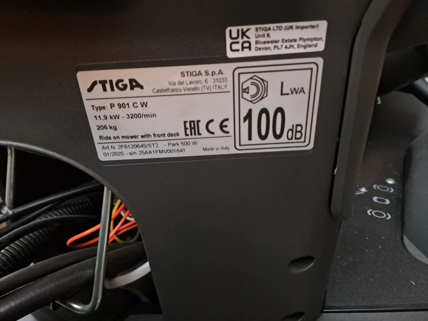 Traktor ogrodowy spalinowy Stiga Park 500 W 2F6120645/ST2P - OUTLET