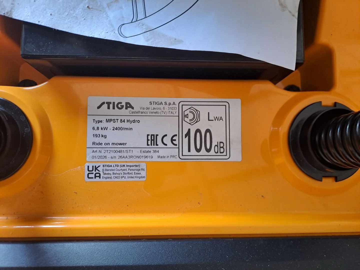 Traktor ogrodowy spalinowy Stiga Estate 384 2T2100481/ST1 - OUTLET