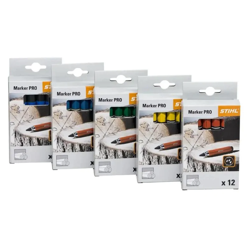Intensywna kreda do znakowania drewna Stihl - Czarna