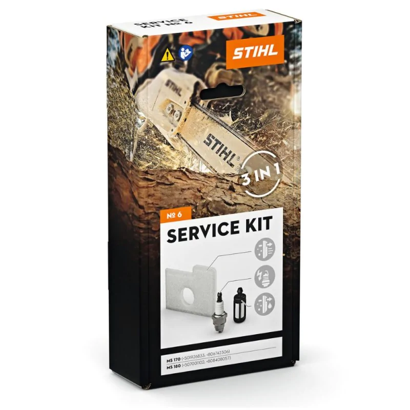 Zestaw serwisowy STIHL nr 6 do MS 170 (do 2014), MS 180 (do 2015) - 11300074100