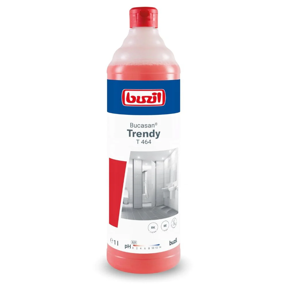 Buzil Bucasan Trendy G 464 1l pH 0.5 środek do pielęgnacji sanitariatów o intensywnym zapachu