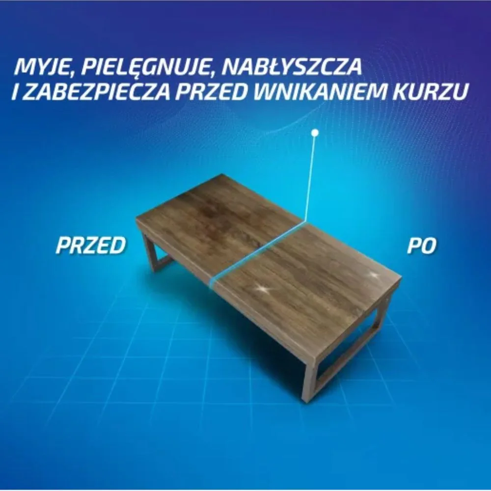 Tenzi UNI Shine 1l WGG035A001BD000 płyn do mycia i nabłyszczania mebli bez smug