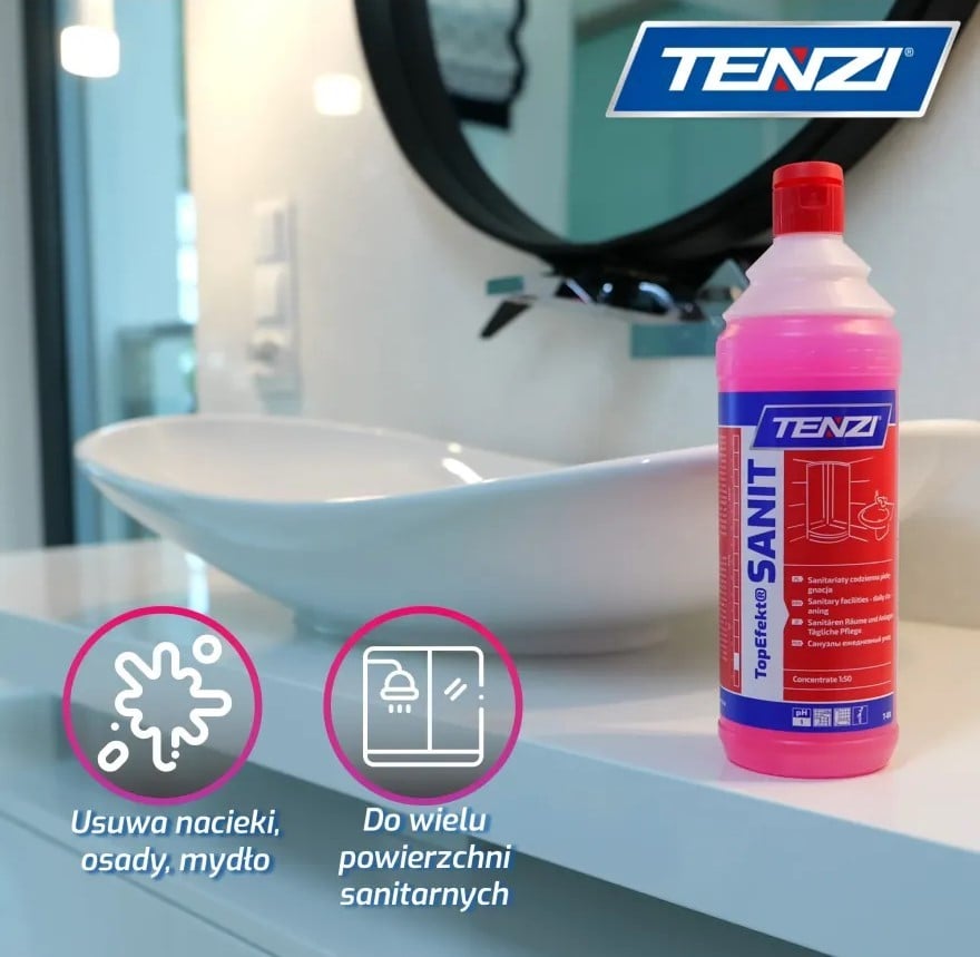 TENZI TopEfekt SANIT żel do mycia urządzeń sanitarnych
