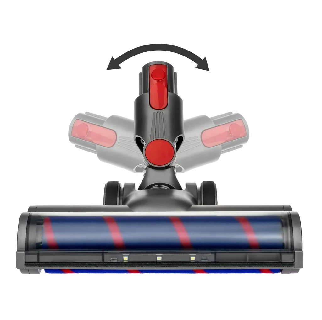 Montaż turboszczotki Purey do odkurzacza Dyson V15 Detect