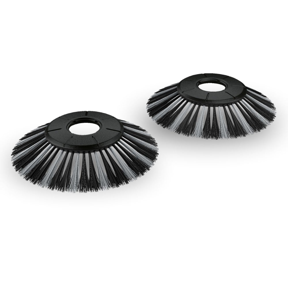 Szczotki do mokrych zanieczyszczeń do pracy na wilgotnych zabrudzeniach, kompatybilne z Kärcher S 4 Twin.