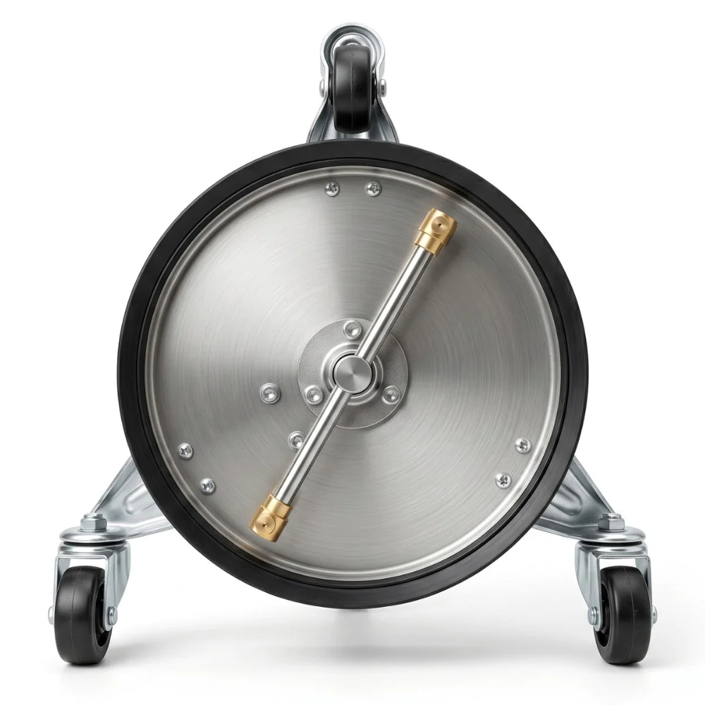 Ramię obrotowe i dysze w talerzu SurfaceJet 300 INOX