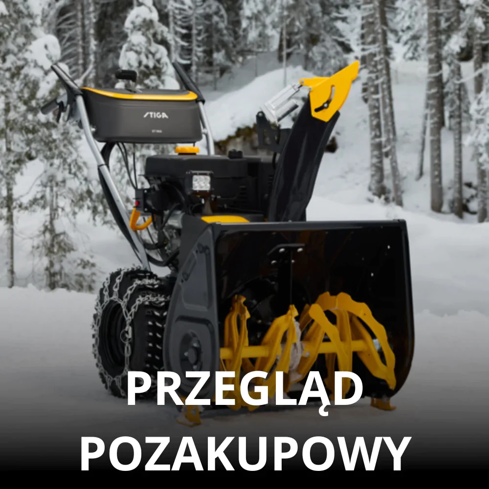 Przegląd pozakupowy odśnieżarek - Gotowe pakiety dopasowane do Twoich potrzeb!
