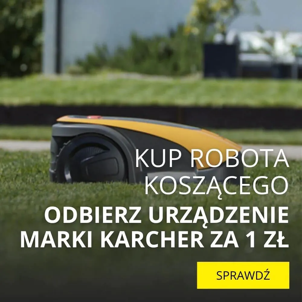 Kup robota STIGA i odbierz myjkę lub parownicę Kärcher za 1 zł Kup robota STIGA i odbierz myjkę lub parownicę Kärcher za 1 zł