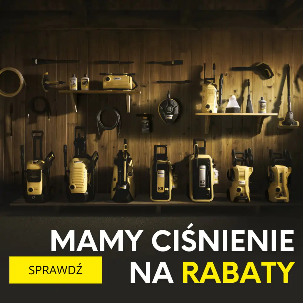Mamy ciśnienie na rabaty - Promocja myjki Kärcher K5 i K7 w niższych cenach