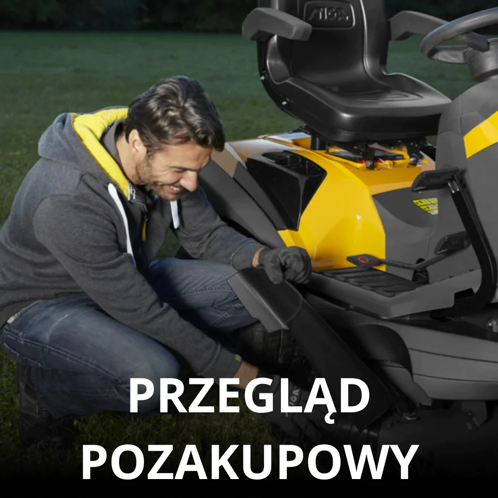 Przegląd pozakupowy traktorków ogrodowych - Gotowe pakiety dopasowane do Twoich potrzeb!
